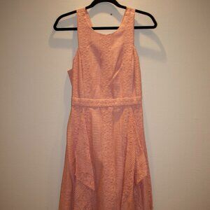 BCBGMAXAZRIA Brand New Pink Lace Dress